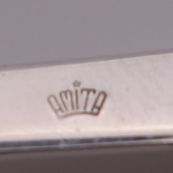 Amita Nickel Silver Japan Collectible Spoon - Picture 13 of 16